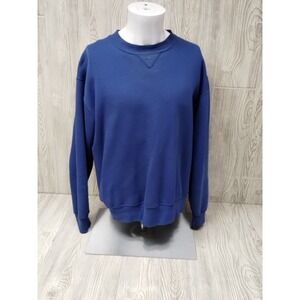 Vintage BLUE Russell Athletic Crewneck Sweatshirt Men's XL Made in‎ USA